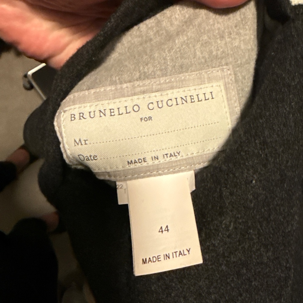 Brunello Cucinelli Double Faced Reversible Cashme… - image 3